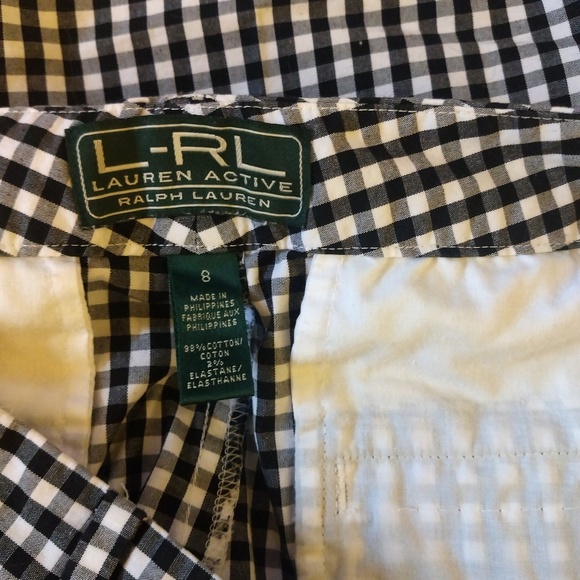 Lauren Ralph Lauren hi waist Bermuda short sz 8 *S - Picture 4 of 4